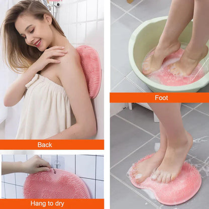 Silicone Scrubber & Massager Mat