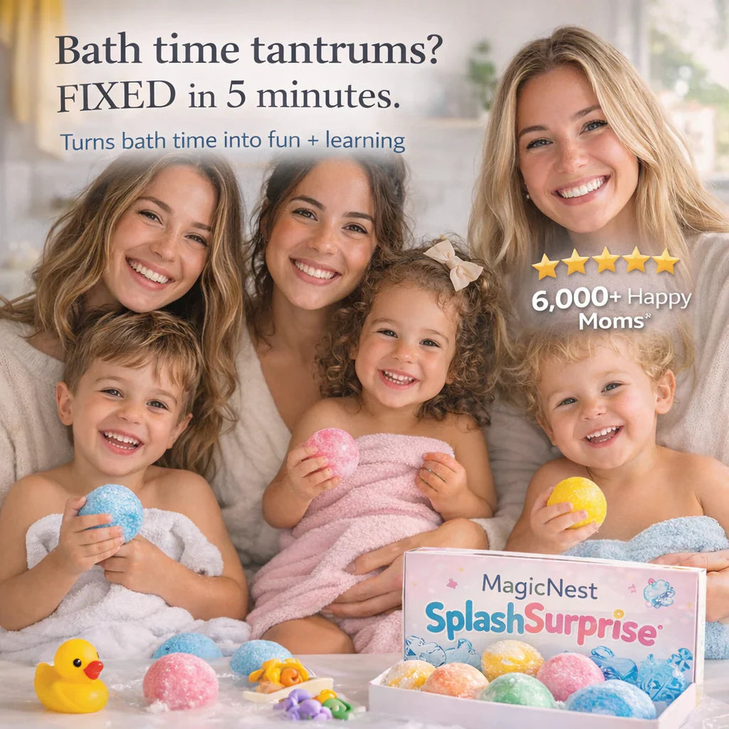 Easter Surprise Bath Bombs WITH TOYS for KIDS (PACK OF 12)